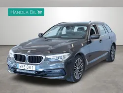 Grå Begagnad 2018 BMW 520 Sport Line Kombi | 249 900 kr (Marknadspris)