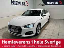 Vit Begagnad 2017 Audi A5 Sportback Halvkombi | 269 900 kr (Dyr)