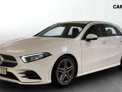 Vit Begagnad 2019 Mercedes A200 AMG line Halvkombi | 239 900 kr (Bra pris)