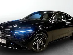 Svart (black) Begagnad 2024 Mercedes CLE300 AMG line Sportkupé | 749 000 kr (Lite dyr)