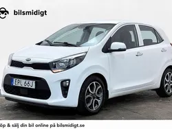Vit Begagnad 2021 Kia Picanto Advance Halvkombi | 109 700 kr (Marknadspris)