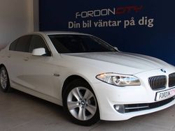 Vit Begagnad 2012 BMW 520 Sedan | 149 900 kr (Dyr)