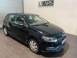 Svart Begagnad 2017 VW Polo Halvkombi | 89 500 kr (Marknadspris)