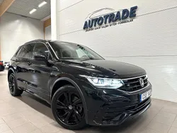 Svart Begagnad 2021 VW Tiguan R-line SUV | 309 900 kr (Lite dyr)