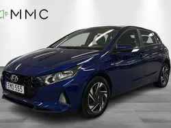 Blå Begagnad 2021 Hyundai i20 Essential Halvkombi | 147 000 kr (Bra pris)