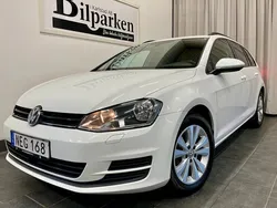 Vit Begagnad 2016 VW Golf VII Kombi | 114 900 kr (Marknadspris)