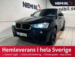 Svart Begagnad 2017 BMW X4 SUV | 259 900 kr (Marknadspris)