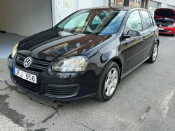 Svart Begagnad 2007 VW Golf VI Halvkombi | 39 900 kr (Marknadspris)