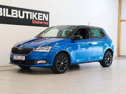 Blå Begagnad 2019 Skoda Fabia Style Halvkombi | 129 500 kr (Marknadspris)