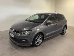 Grå Begagnad 2017 VW Polo R-line Halvkombi | 139 900 kr