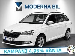 Vit Begagnad 2021 Skoda Fabia Style Kombi | 144 700 kr (Marknadspris)