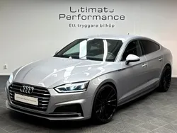 Silver Begagnad 2017 Audi A5 Sportback S-Line Halvkombi | 249 000 kr (Lite dyr)