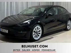 Svart Begagnad 2022 Tesla Model 3 Long Range AWD Sedan | 314 900 kr (Lite dyr)