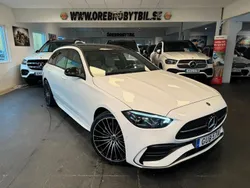 Vit Begagnad 2022 Mercedes C300e AMG Kombi | 409 800 kr (Lite dyr)
