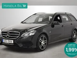Svart Begagnad 2016 Mercedes E220 AMG Kombi | 184 900 kr (Bra pris)