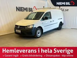 Vit Begagnad 2018 VW Caddy Maxi S Minibuss | 159 900 kr (Marknadspris)