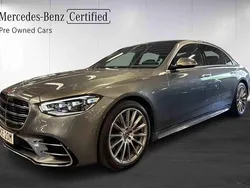 Grå Begagnad 2022 Mercedes S580 AMG Sedan | 1 199 000 kr
