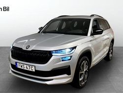 Silver Begagnad 2022 Skoda Kodiaq SportLine SUV | 416 900 kr (Lite dyr)