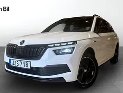 Vit (candy white) Begagnad 2022 Skoda Kamiq Monte Carlo SUV | 224 900 kr (Marknadspris)