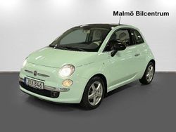 Grön Begagnad 2014 Fiat 500 Lounge Halvkombi | 84 900 kr (Dyr)