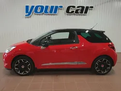Röd (röd/svart) Begagnad 2012 Citroën DS3 Halvkombi | 54 500 kr (Superpris)
