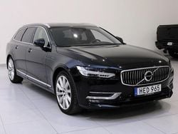 Svart Begagnad 2017 Volvo V90 Inscription Kombi | 229 900 kr (Marknadspris)
