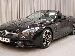 Svart Begagnad 2016 Mercedes SL400 AMG Cab | 599 000 kr