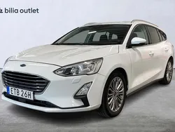 Vit Begagnad 2018 Ford Focus Titanium Kombi | 149 000 kr (Marknadspris)