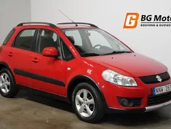 Röd Begagnad 2007 Suzuki SX4 Halvkombi | 64 900 kr (Dyr)