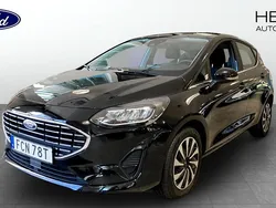 Svart (black) Begagnad 2022 Ford Fiesta Halvkombi | 189 900 kr