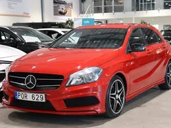 Röd Begagnad 2013 Mercedes A180 AMG Halvkombi | 139 900 kr (Marknadspris)