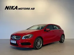 Röd Begagnad 2015 Mercedes A200 AMG Halvkombi | 149 900 kr (Marknadspris)