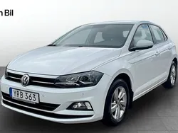 Vit Begagnad 2018 VW Polo Halvkombi | 149 900 kr (Marknadspris)