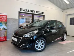 Svart Begagnad 2016 Peugeot 208 Halvkombi | 88 900 kr (Marknadspris)