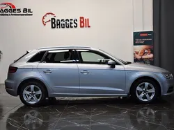 Silver Begagnad 2014 Audi A3 Sportback Halvkombi | 105 900 kr (Marknadspris)