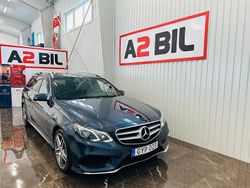Blå Begagnad 2015 Mercedes E220 AMG Kombi | 204 900 kr (Lite dyr)