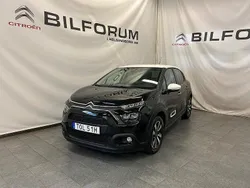 Svart (svart perla nera) Begagnad 2024 Citroën C3 PureTech Halvkombi | 189 900 kr (Marknadspris)