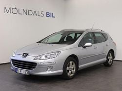 Grå metallic Begagnad 2009 Peugeot 407 Kombi | 49 900 kr (Lite dyr)