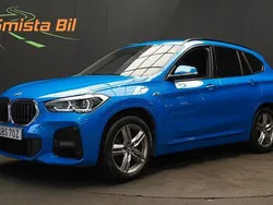 Blå Begagnad 2022 BMW X1 M Sport SUV | 339 900 kr (Marknadspris)