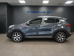 Grå (gråmetallic) Begagnad 2017 Kia Sportage GT-Line SUV | 194 500 kr (Superpris)