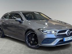 Mörkgrå (grå) Begagnad 2020 Mercedes CLA220 Shooting Brake AMG Kombi | 309 900 kr (Marknadspris)