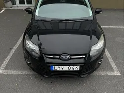 Svart Begagnad 2012 Ford Focus Titanium Kombi | 33 000 kr