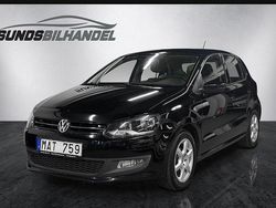 Svart Begagnad 2011 VW Polo Halvkombi | 54 900 kr (Marknadspris)