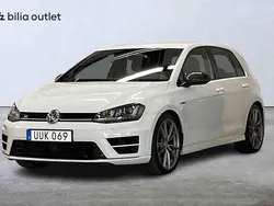 Vit Begagnad 2017 VW Golf VII R Halvkombi | 269 900 kr