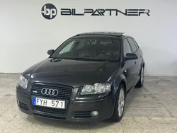 Grå Begagnad 2007 Audi A3 Sportback S-Line Halvkombi | 46 900 kr (Dyr)