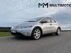 Silver Begagnad 2008 Honda Civic Sport Halvkombi | 59 900 kr (Marknadspris)