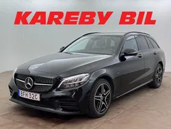 Svart Begagnad 2020 Mercedes C300e AMG line Kombi | 244 900 kr (Marknadspris)