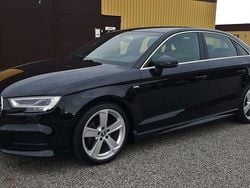 Svart Begagnad 2019 Audi A3 S-Line Sedan | 265 000 kr (Dyr)