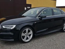 Svart Begagnad 2019 Audi A3 S-Line Sedan | 265 000 kr (Dyr)