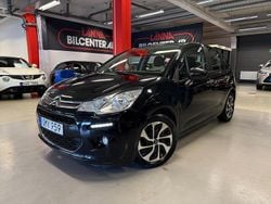 Svart Begagnad 2015 Citroën C3 Halvkombi | 79 000 kr (Marknadspris)